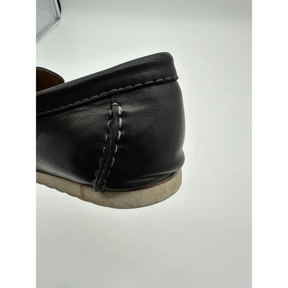 Aldo Loafers Mens Leather Slip‎ On Driving Shoes Black Size 41